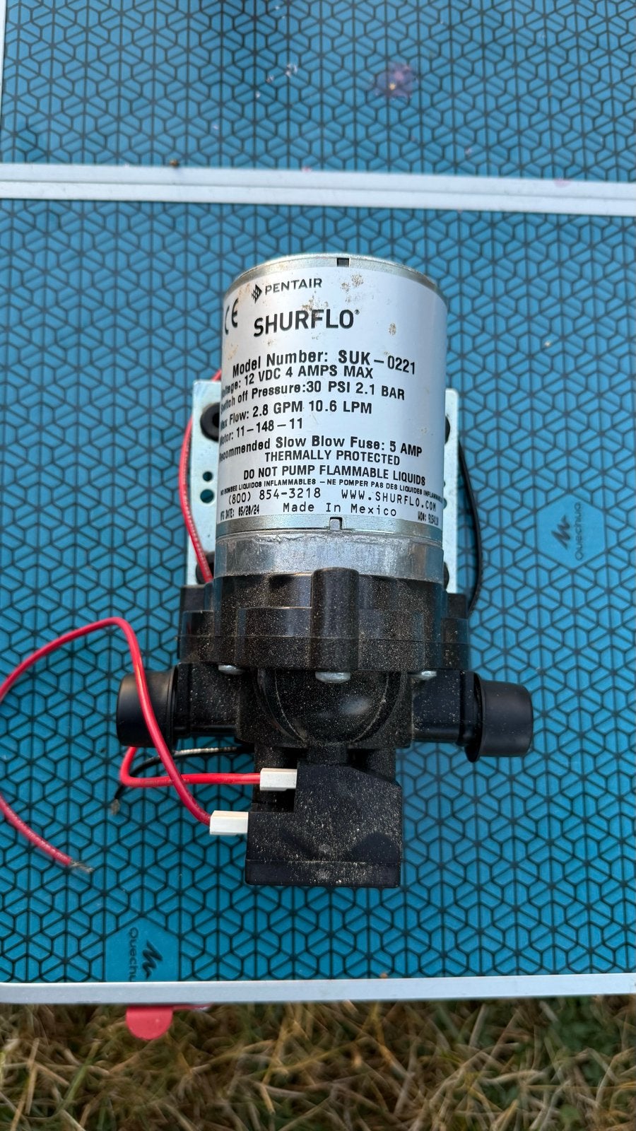 Shurflo SUK-0221 12V Waterpomp - Zo goed als nieuw, Ophalen of Verzenden, Zo goed als nieuw, Elektrisch, Overige typen