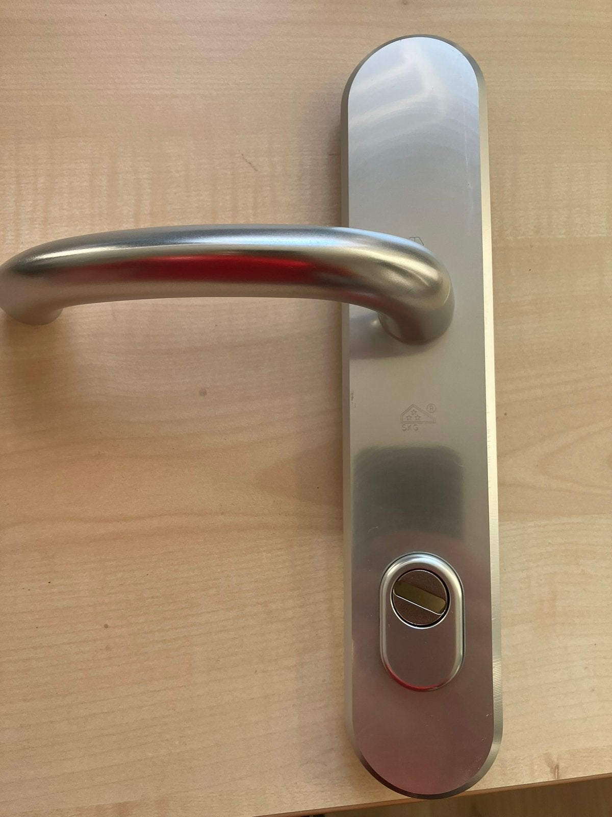 Hoppe Marseille veiligheidsbeslag, Ophalen of Verzenden, Nieuw, Rvs, Klink of Kruk