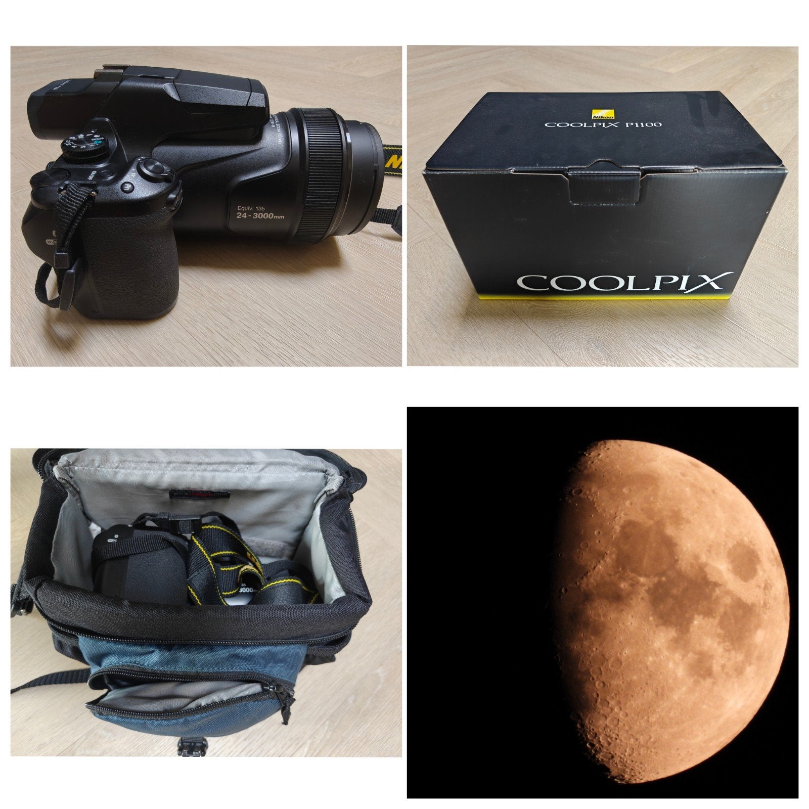 Nikon COOLPIX P1100, nog 4 jr garantie, nieuwstaat, 16 megapixels, Ophalen of Verzenden, Zo goed als nieuw, Geheugenkaart