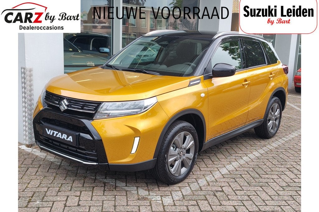 Suzuki Vitara 1.4 BOOSTERJET SELECT SMART HYBRID Direct Leve, Voorwielaandrijving, 12 maanden, Stof, Zwart