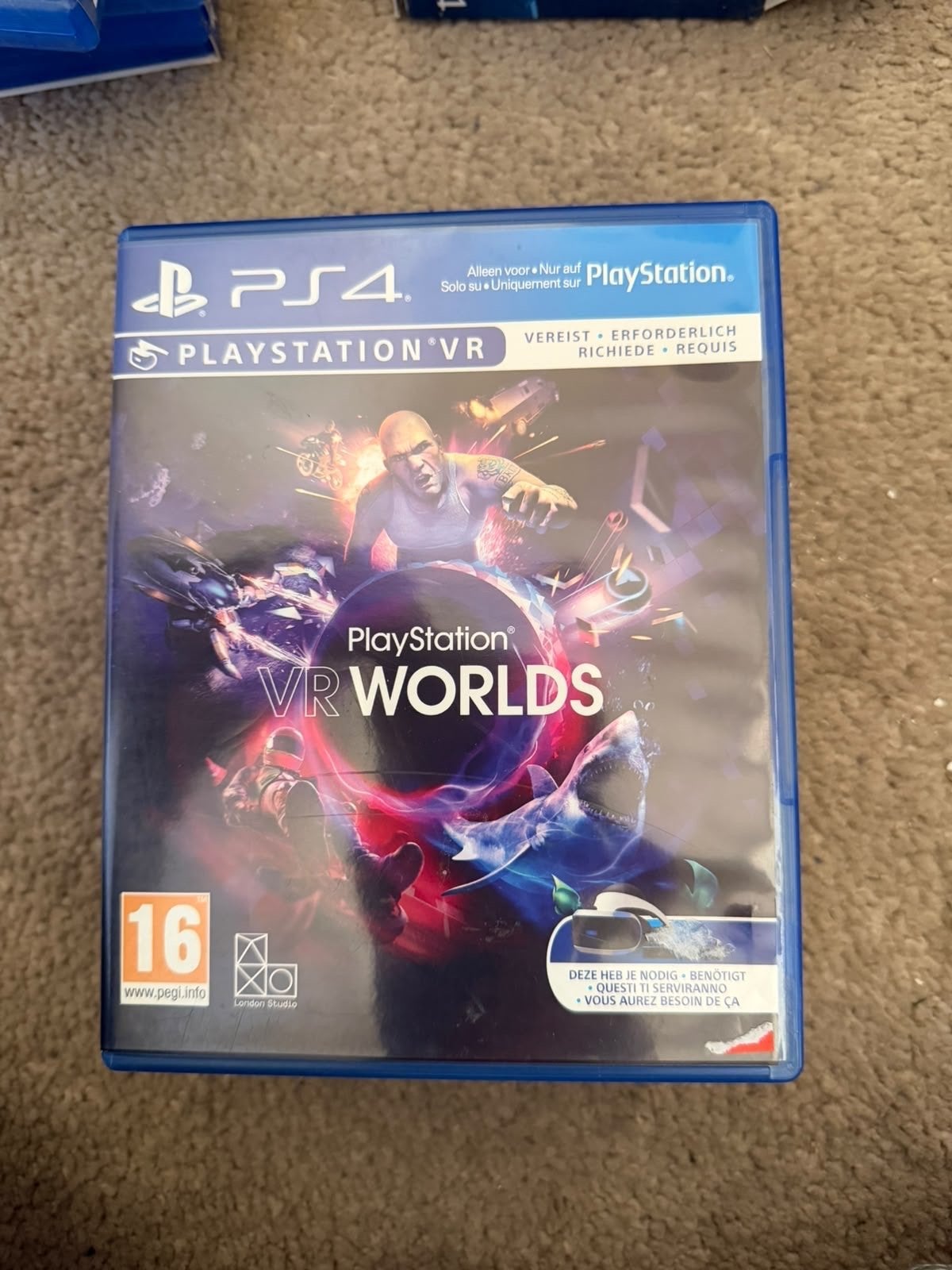 PlayStation VR Worlds PS4 - Duik in VR-avonturen!, Spelcomputers en Games, Overige genres, 1 speler, Virtual Reality, Ophalen of Verzenden