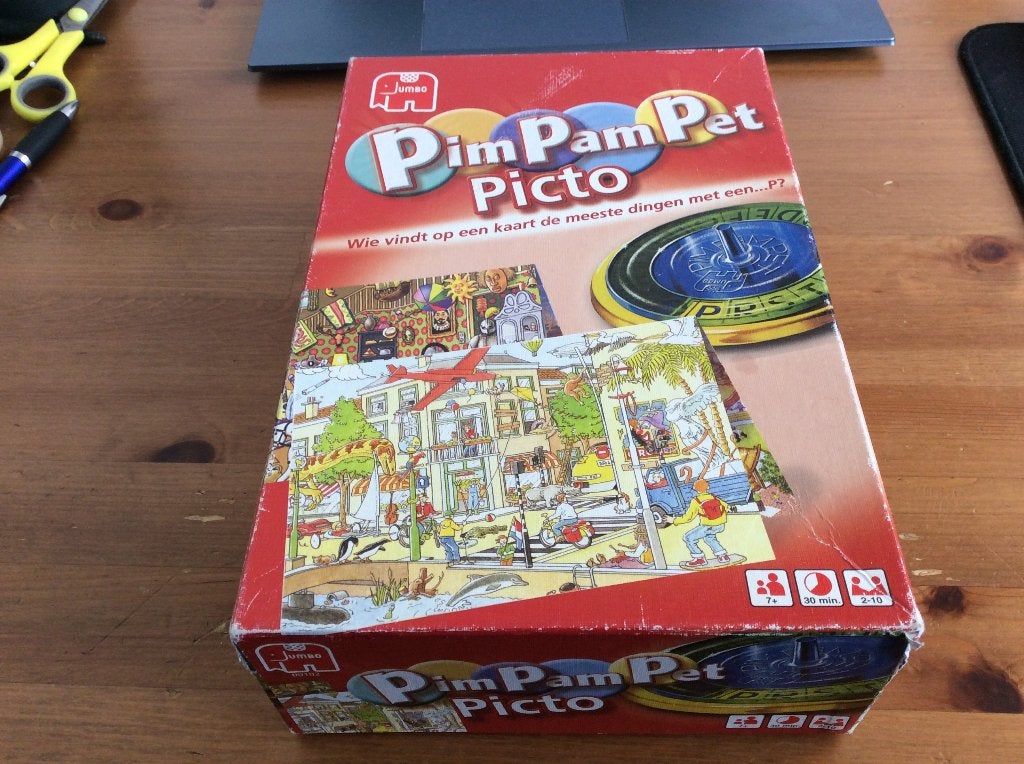 Pim Pam Pet Picto. leuke variant met zoekplaten, Ophalen of Verzenden, Gebruikt, Jumbo