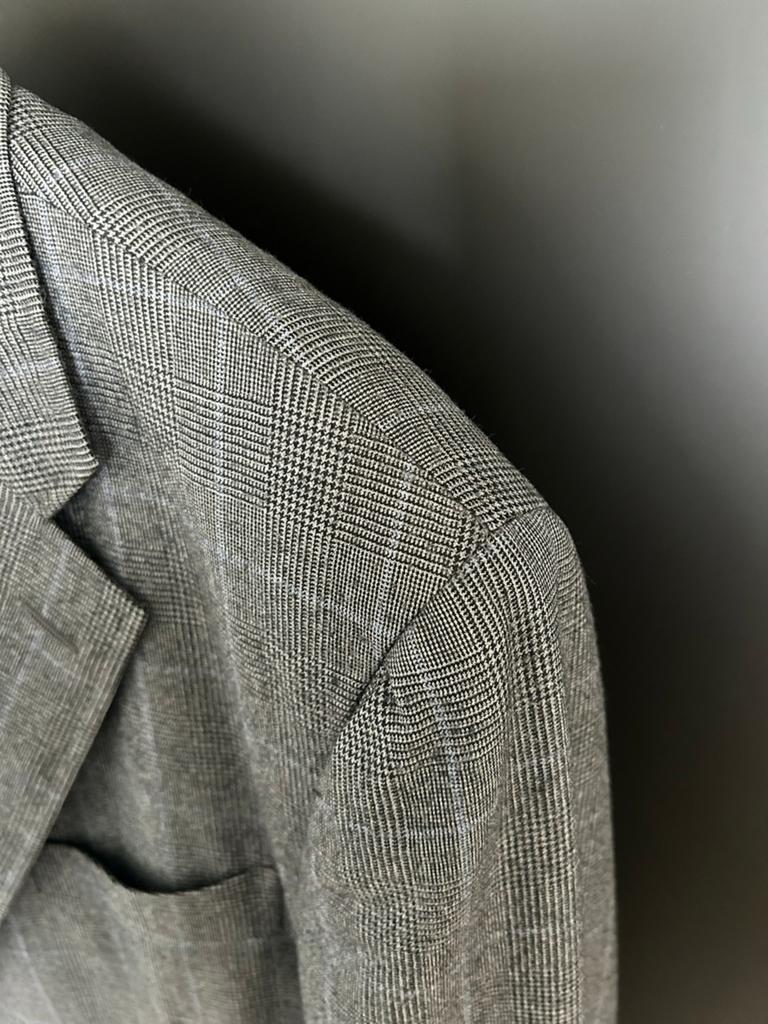 Caruso jasje/colbert z.g.a.n. maat 52, Kleding | Heren, Ophalen of Verzenden, Zo goed als nieuw, Maat 52/54 (L), Grijs