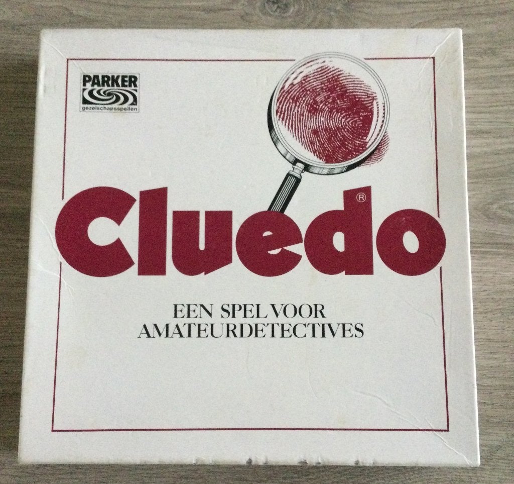 Cluedo bordspel - Een spel voor amateurdetectives, Een of twee spelers, Ophalen of Verzenden, Gebruikt, Parker