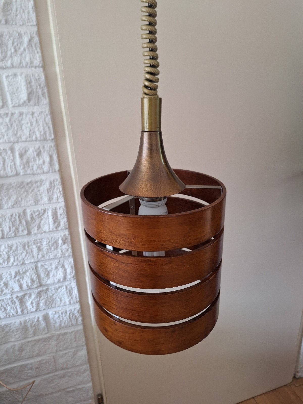 Vintage hanglamp steinhauer, Ophalen of Verzenden, Minder dan 50 cm