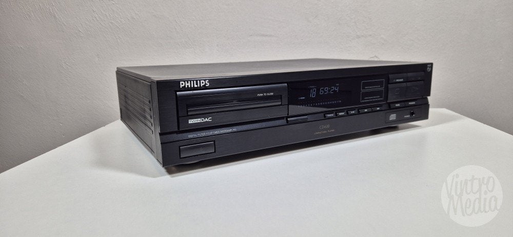 Philips CD600 CD-Speler | CD | CDM4 Swingarm Laser, Ophalen of Verzenden, Refurbished, Philips