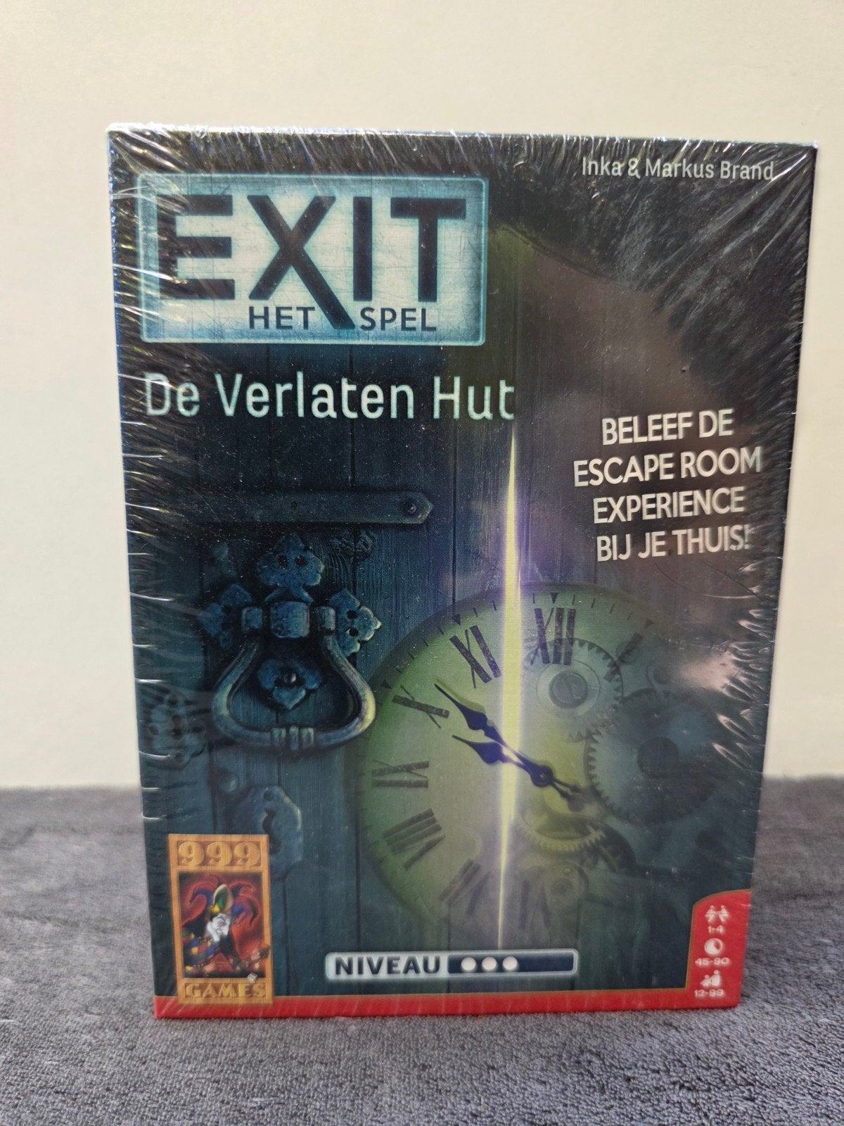 EXIT Het Spel: De Verlaten Hut - Escape Room Ervaring, Drie of vier spelers, Ophalen of Verzenden, Nieuw, 999 games