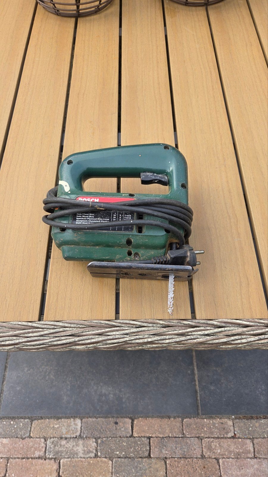 Bosch PST 50 Decoupeerzaag - Gebruikt, Doe-het-zelf en Verbouw, Gereedschap | Zaagmachines, Gebruikt, Decoupeerzaag, Ophalen of Verzenden