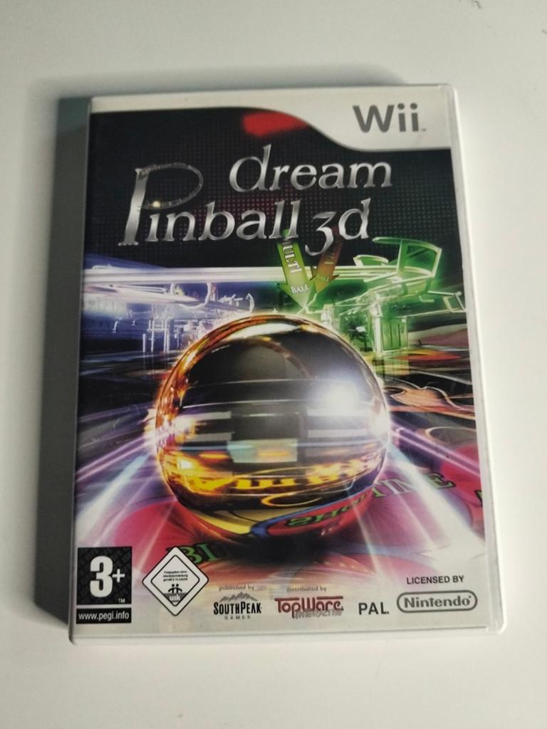 Dream Pinball 3D - Wii (Zo goed als nieuw), Spelcomputers en Games, Games | Nintendo Wii, Overige genres, 1 speler, Ophalen of Verzenden
