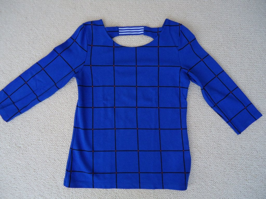 JUFFROUW JANSEN--SUPER MOOIE TOP-MT.S-NIEUW, Blauw, Nieuw, Ophalen of Verzenden, Lange mouw