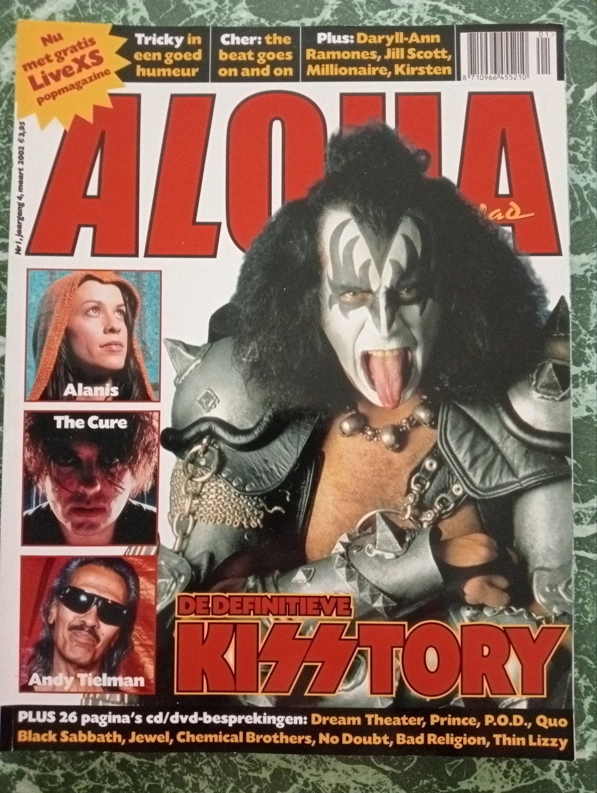 Aloha Popmagazine - De Definitieve Kiss story (2002), Boeken, Tijdschriften en Kranten, Ophalen of Verzenden, Gelezen, Muziek, Film of Tv