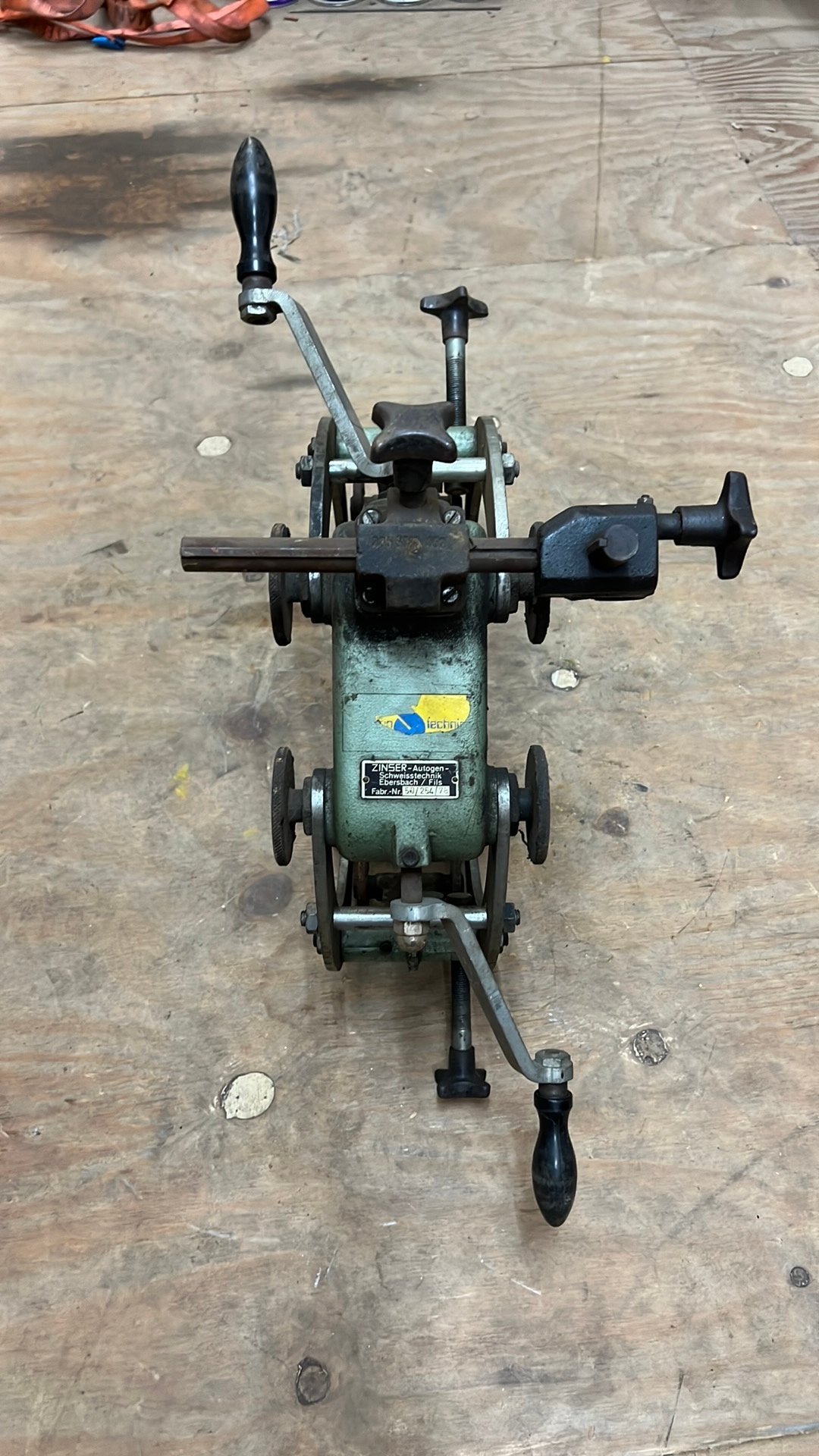 4” t/m 8” Zinser bevelbrander / ringbrander, Ophalen, Gebruikt