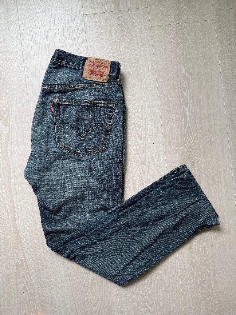 Levi's 501 Spijkerbroek W36L34, Blauw, ., Ophalen of Verzenden, Zo goed als nieuw