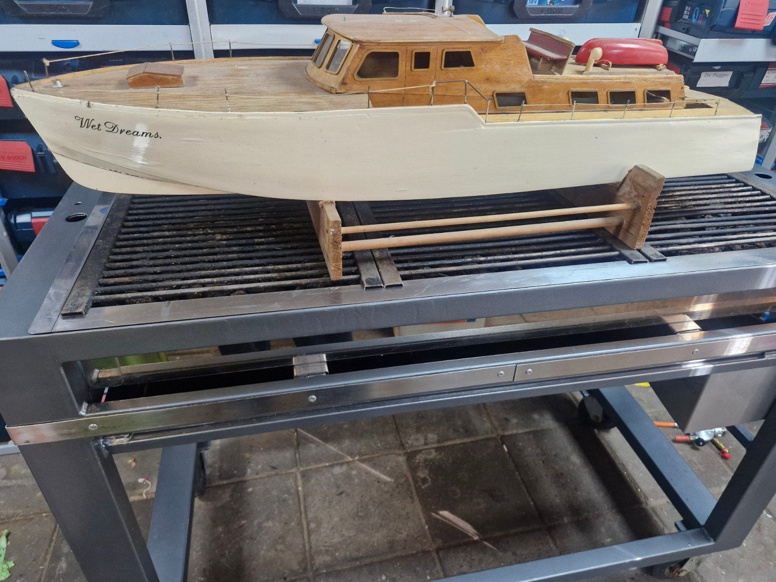 Bestuurbare Modelboot - Opknapper, Hobby en Vrije tijd, Ophalen, Gebruikt, Groter dan 1:32, Overige merken