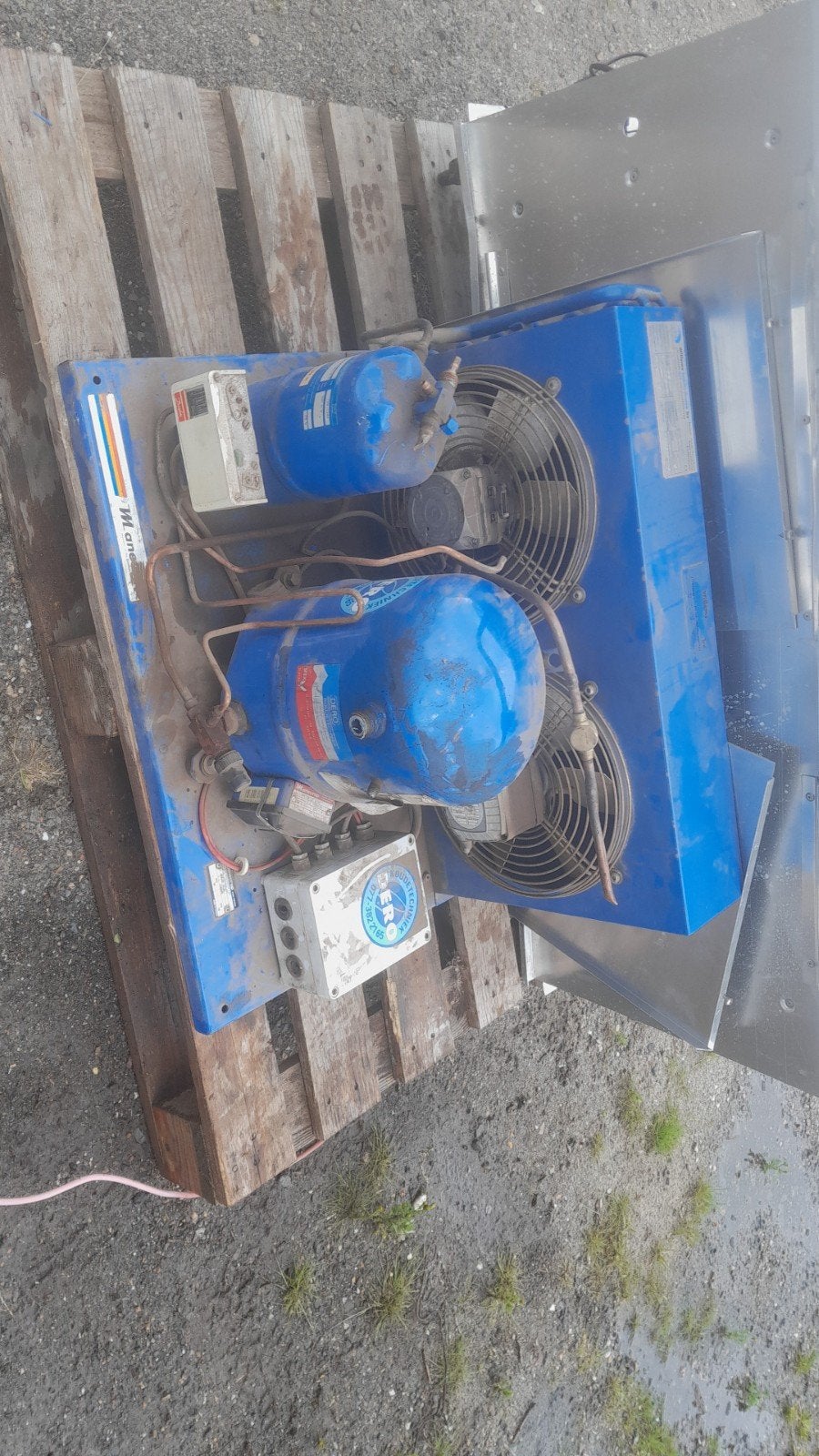 Motor vries/koelcel en verdamper, 200 liter of meer, Ophalen, Gebruikt, 160 cm of meer
