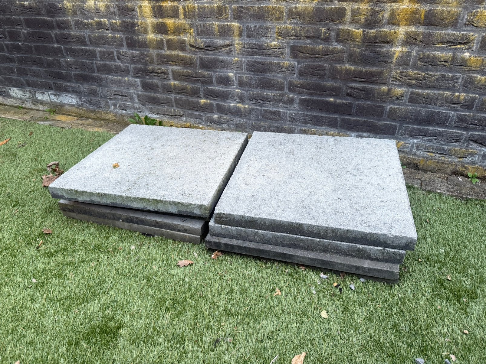 Parasoltegels, Ophalen, Zo goed als nieuw, Beton, Terrastegels