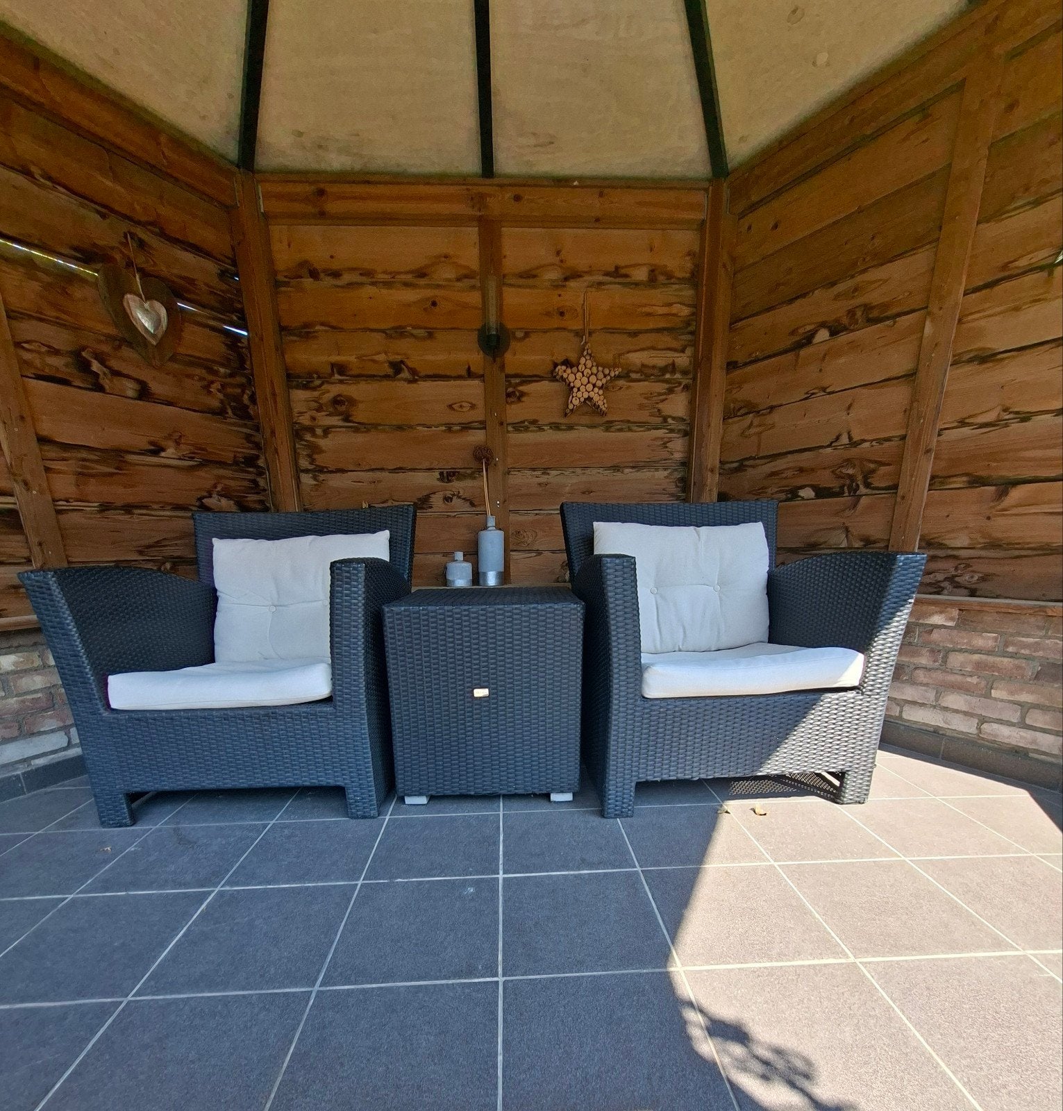 belaggio loungestoelen, Gebruikt, Loungeset, Wicker, Ophalen