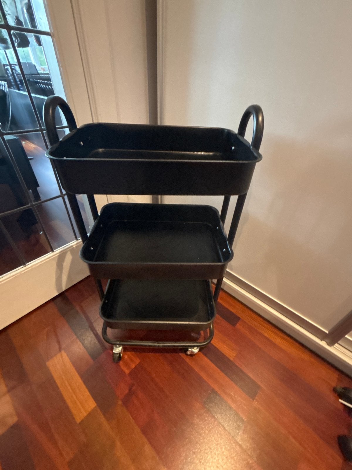 Ikea raskog serveerwagen/trolley met 3 lagen, Huis en Inrichting, Ophalen of Verzenden, Gebruikt