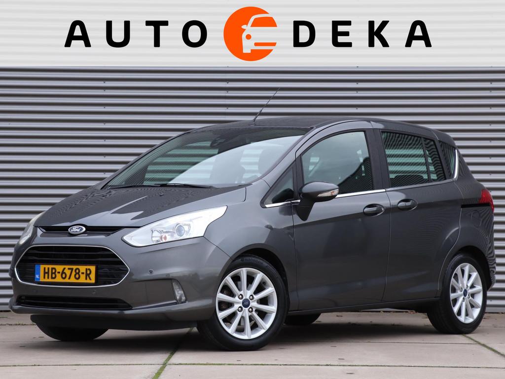 Ford B-Max 1.0 EcoBoost Titanium *1e Eigenaar*Dealeronderh.*, Auto's, Voorwielaandrijving, Automatische klimaatregeling, Gebruikt
