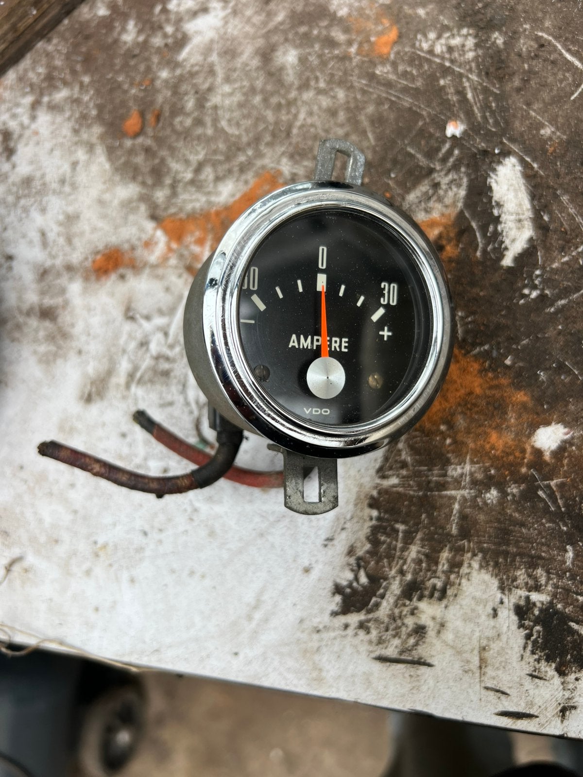 Opel oldtimer ampere meter, Ophalen of Verzenden, Gebruikt, Oldtimer onderdelen