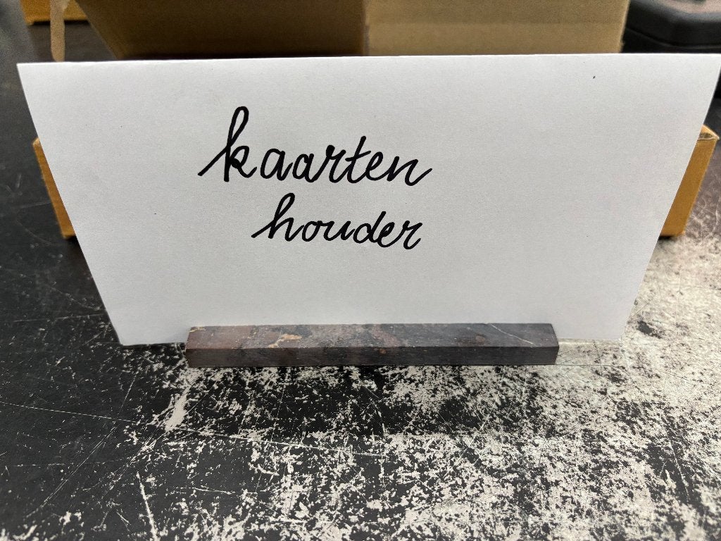 Houder voor foto's of ansichtkaarten, Audio, Tv en Foto, Fotografie | Fotolijsten, Nieuw, Overige typen, Steen/keramiek, Meerkleurig
