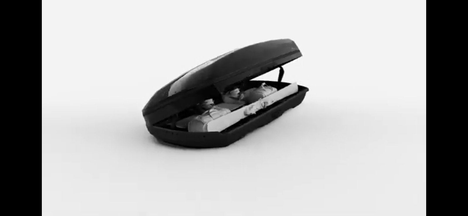Volvo Travel Active 500 dakbox – ongebruikt / nieuwstaat, Ophalen, Zo goed als nieuw
