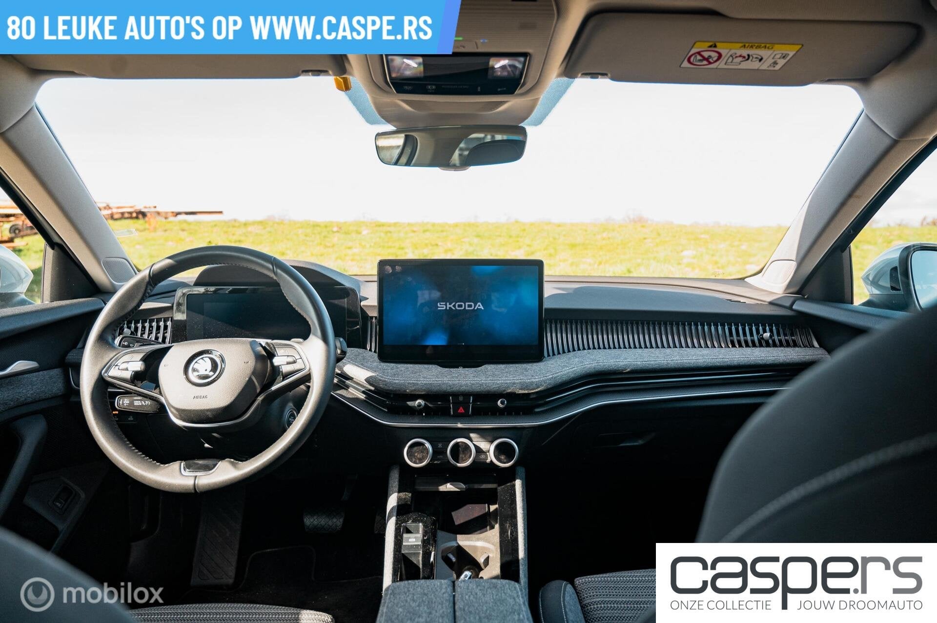 Skoda Superb Combi 1.5 TSI MHEV First Edition - TREKHAAK, Auto's, Stof, Euro 6, 4 cilinders, 150 pk
