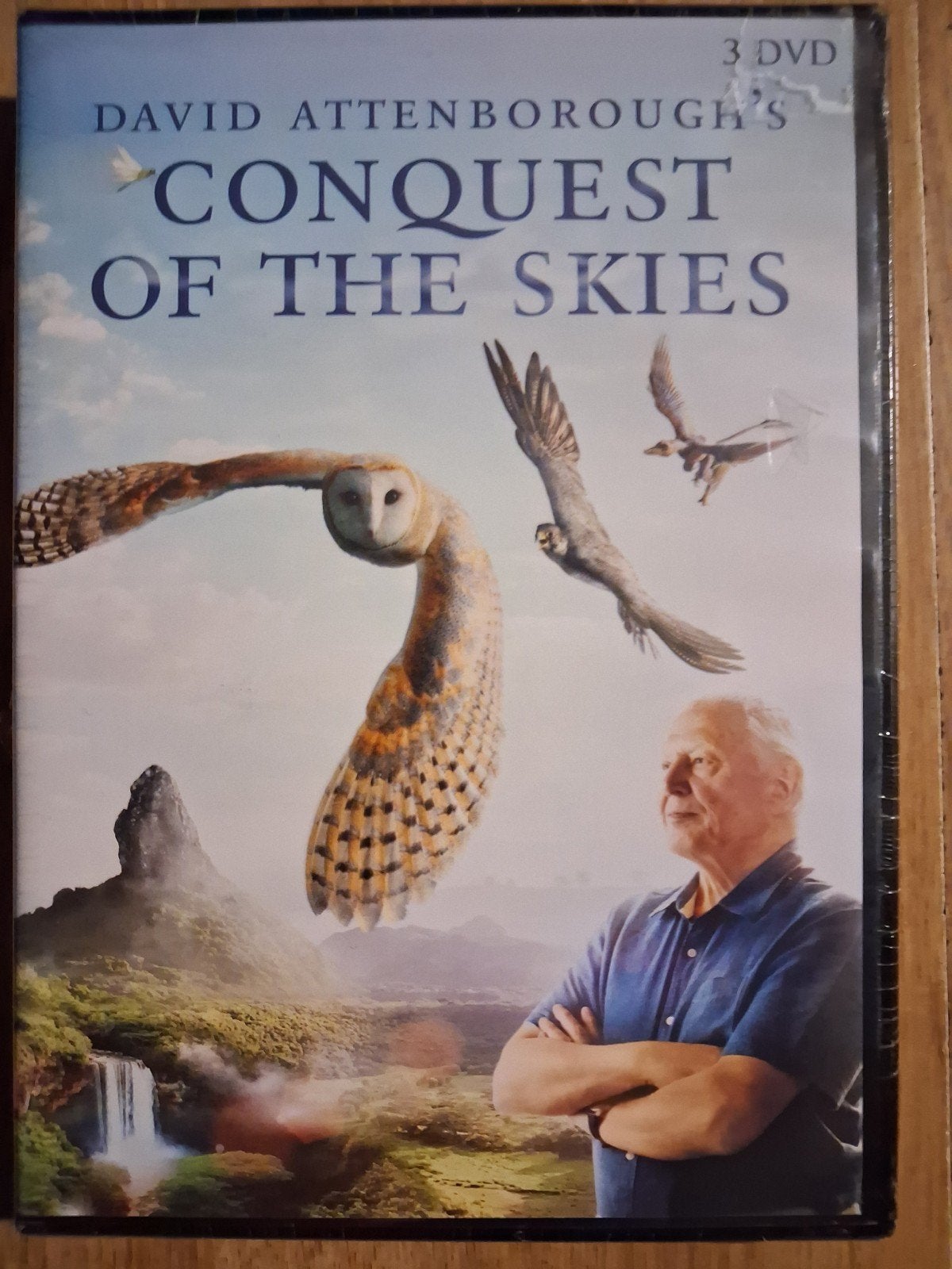 DAVID ATTENBOROUGH-Conquest of the Skies( 3DVD NIEUW), Engels, Alle leeftijden, Nederlands, Natuur