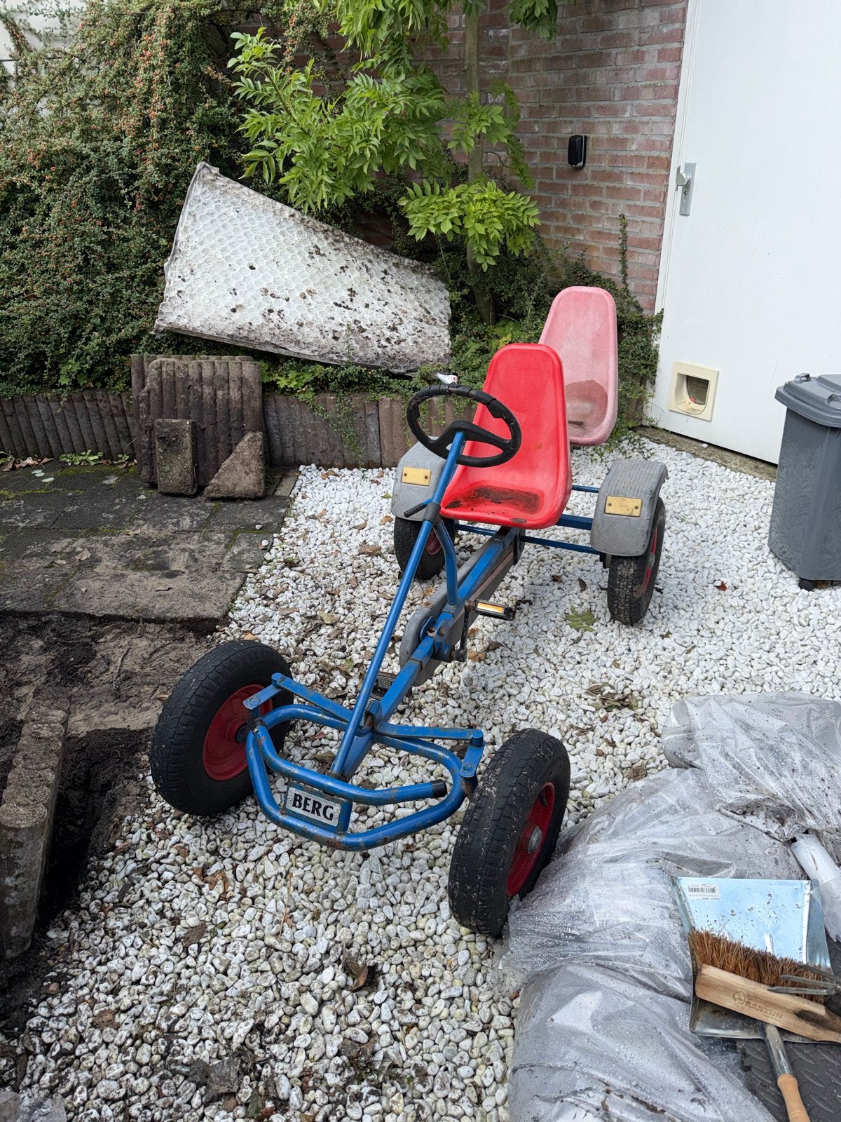BERG skelter - Goed functionerend, bandje plakken, Ophalen of Verzenden, Gebruikt, Trapvoertuig