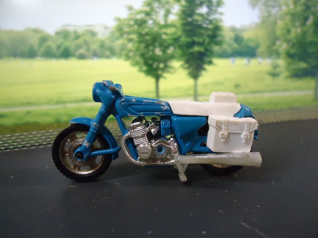 1:30 Honda CB 750 Four - Majorette Police / Politie, Ophalen of Verzenden, Gebruikt, Auto