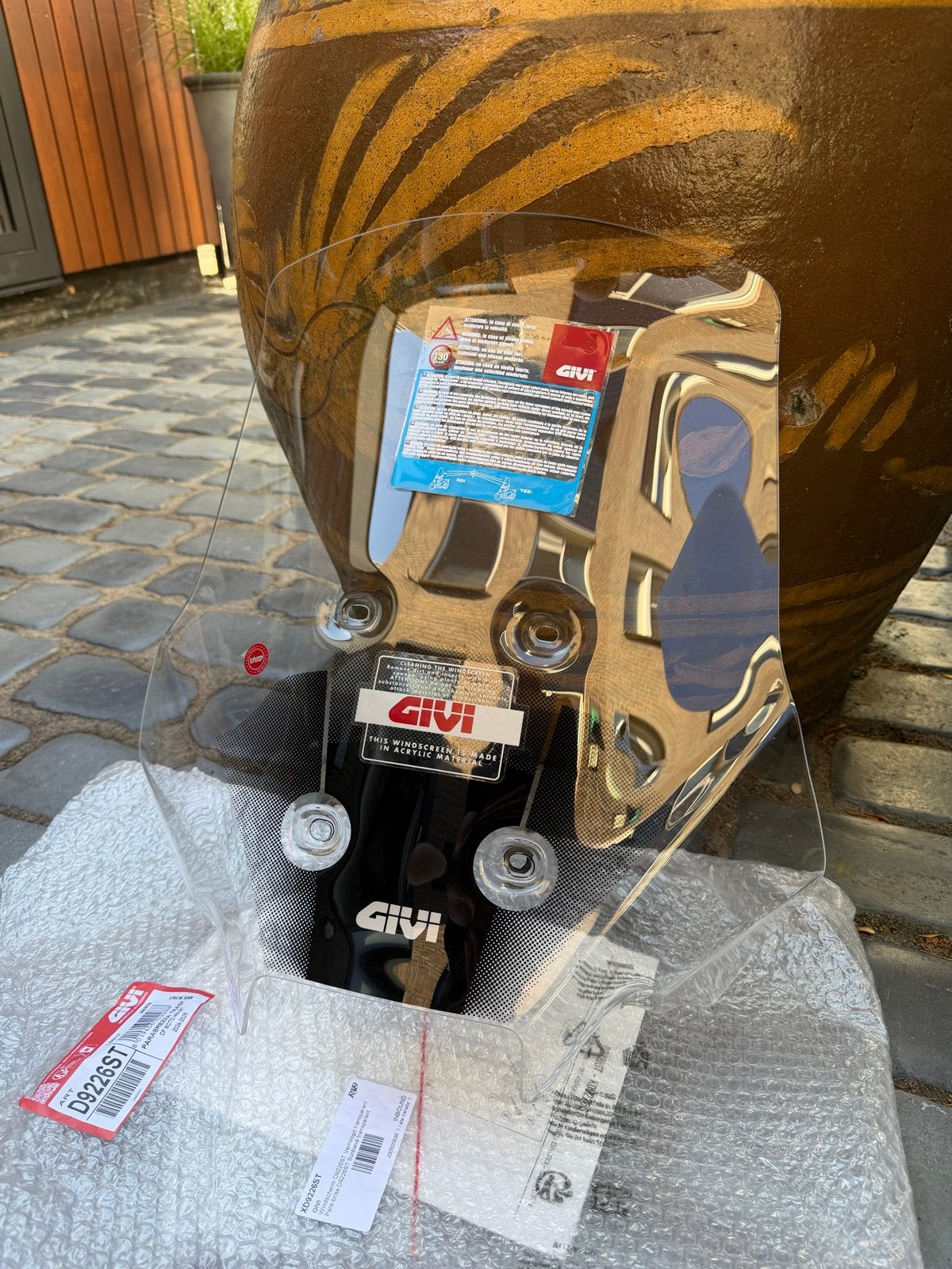 GIVI D9226ST Windscherm CF Moto 450 MT - Verhoogd & Verbreed, Motoren, Ophalen of Verzenden, Nieuw
