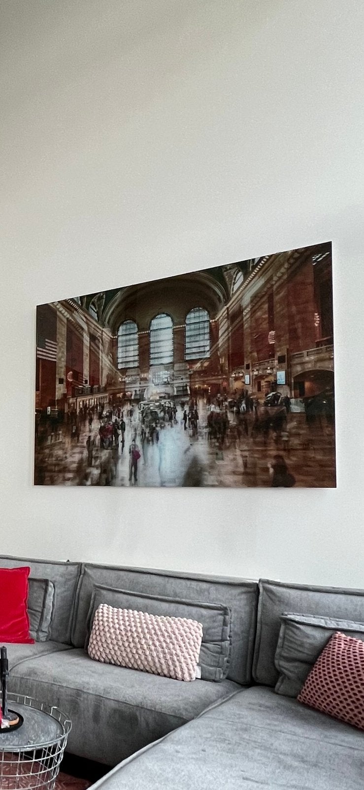 Kare Design glasschilderij Grand Central Station New York, Ophalen