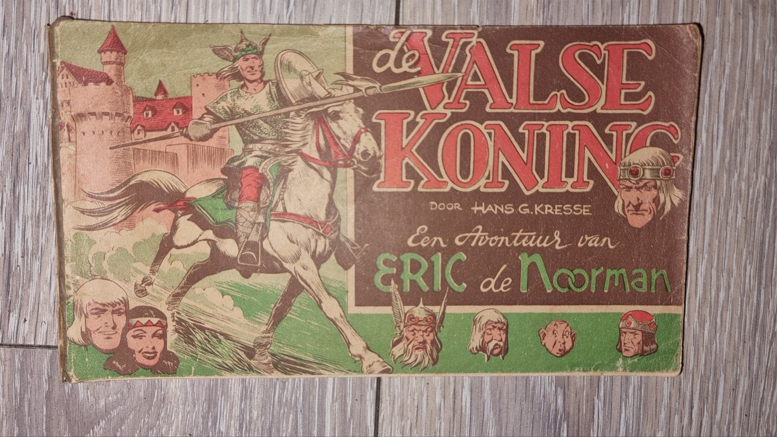 1e druk De Valse Koning -  Eric de Noorman, Ophalen of Verzenden, Gelezen, Hans G. Kresse