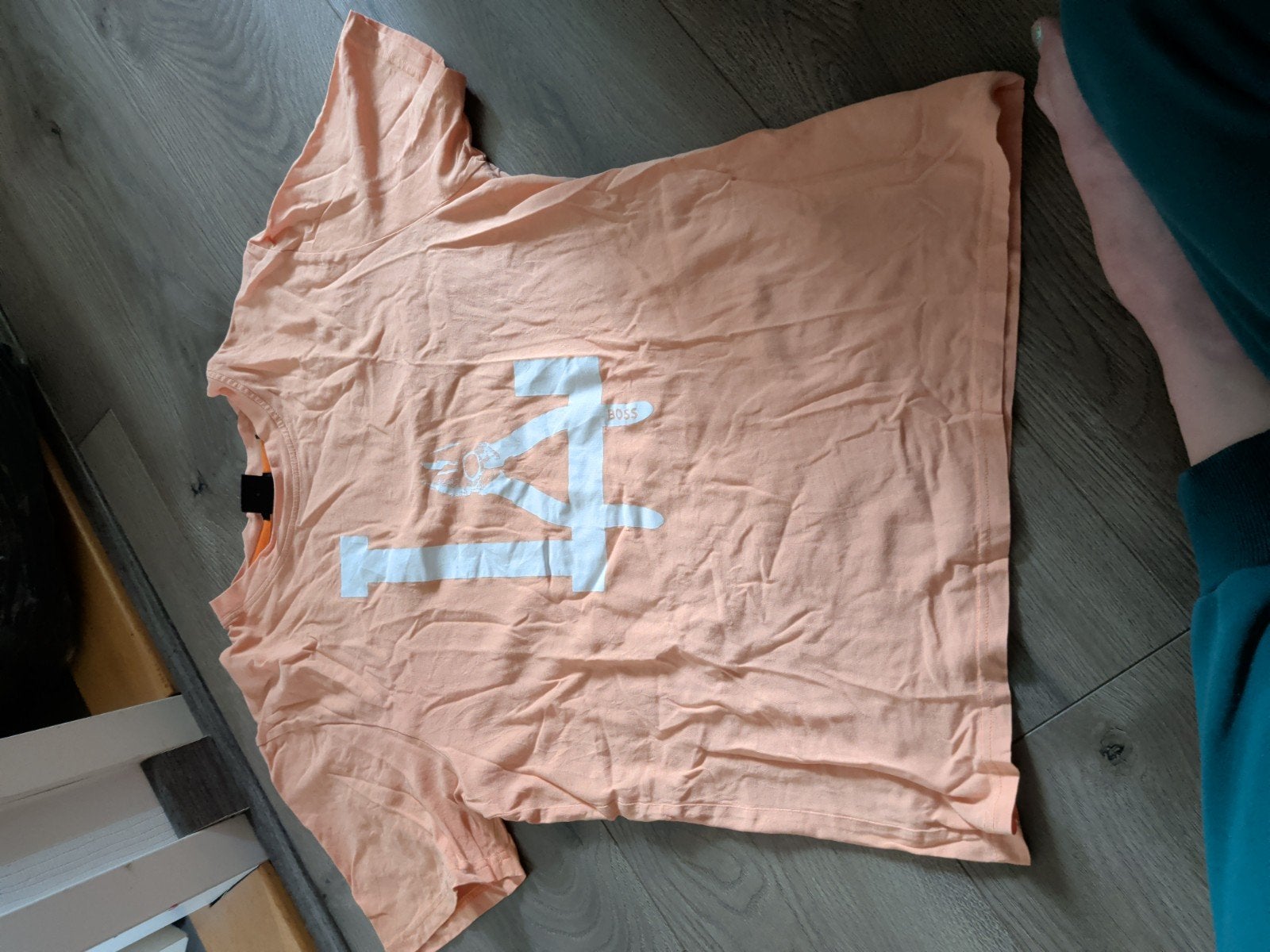 Hugo boss heren t shirt maat s, Kleding | Heren, Ophalen of Verzenden, Zo goed als nieuw, Hugo Boss, Roze