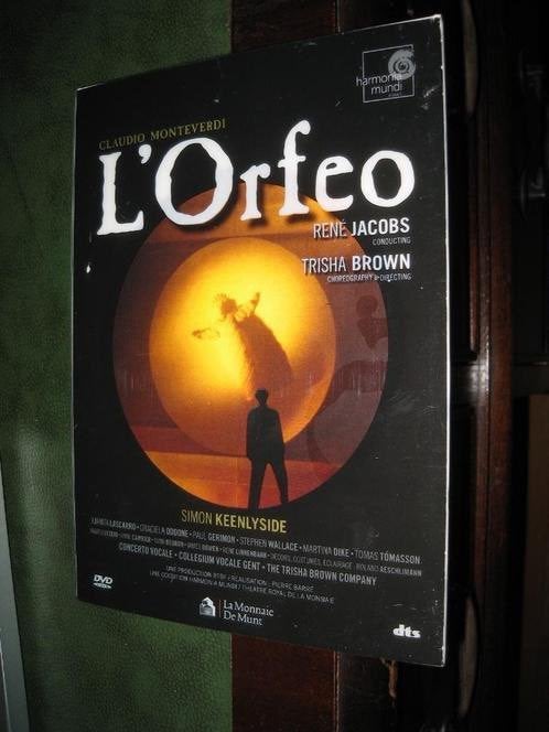 DVD Claudio Monteverdi – L’Orfeo – René Jacobs -, Alle leeftijden, Ophalen of Verzenden, Gebruikt