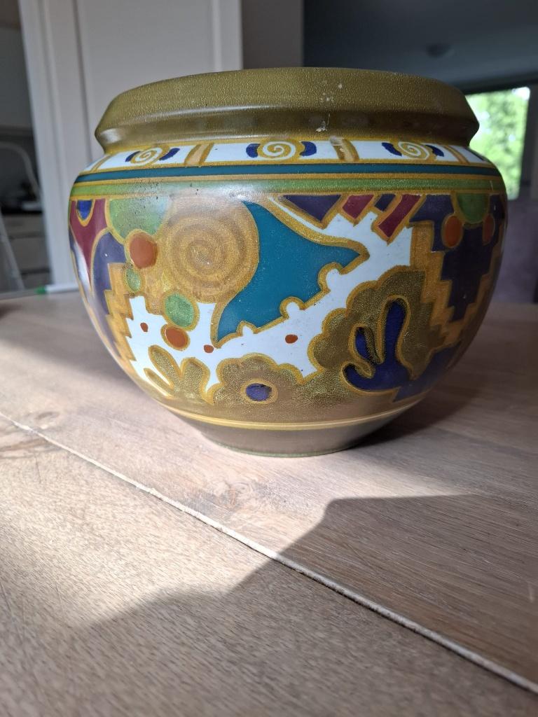 Keramiek bloempot, Ophalen of Verzenden