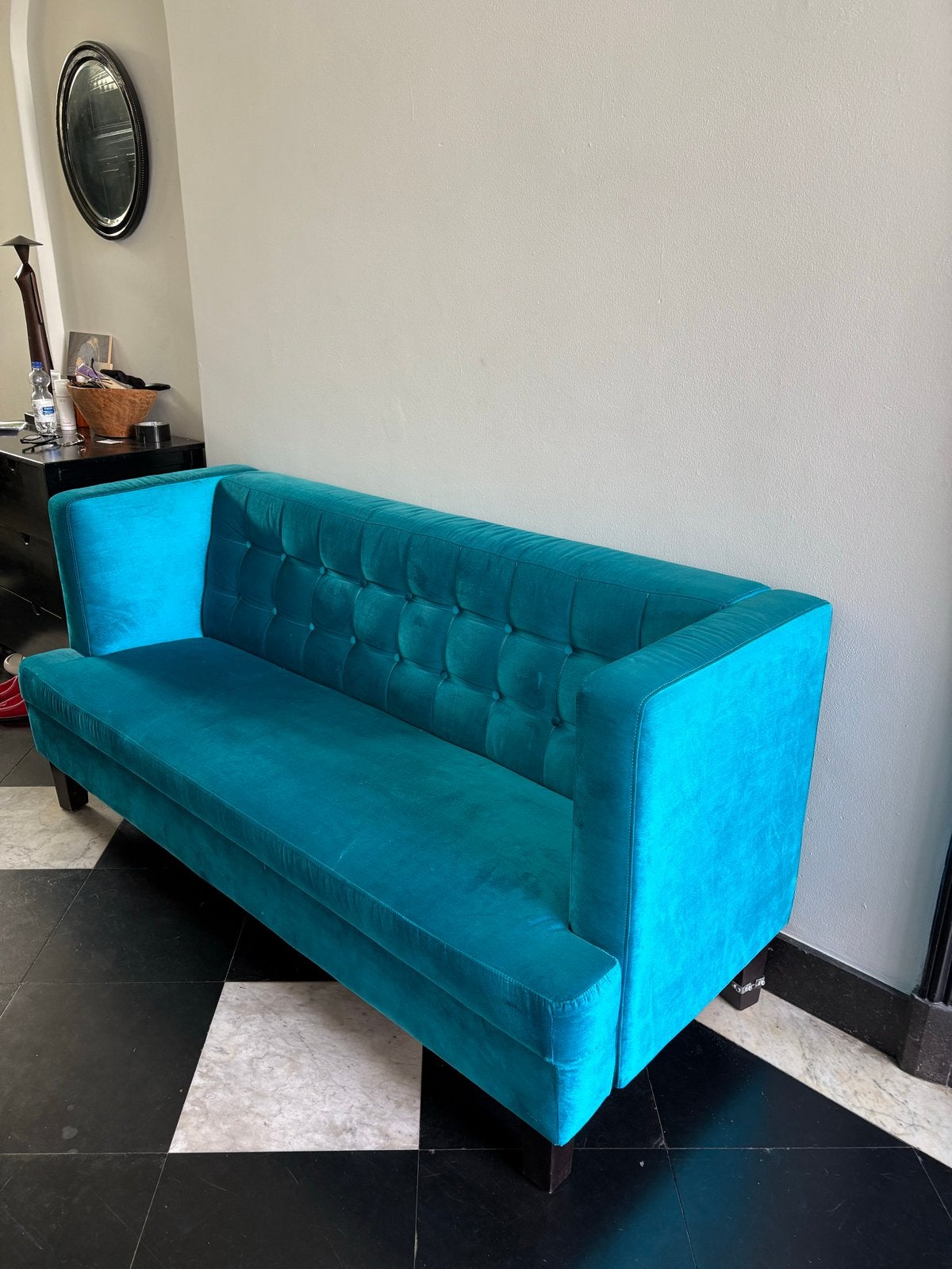 Super tof bankje van 170cm - Gebruikt, Huis en Inrichting, Ophalen, Gebruikt, 150 tot 200 cm, Tweepersoons