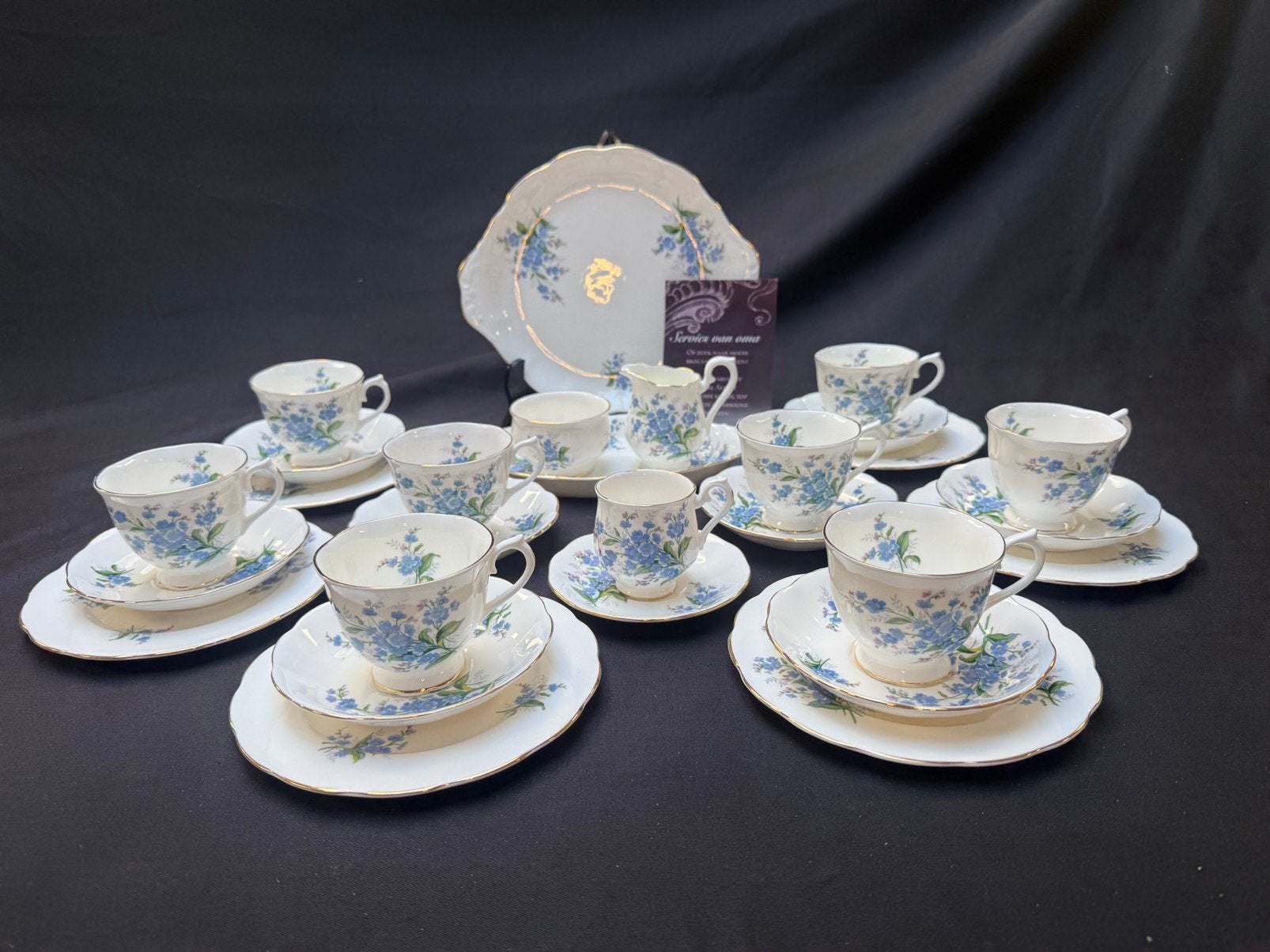 Royal Albert- forget me not servies, Ophalen of Verzenden