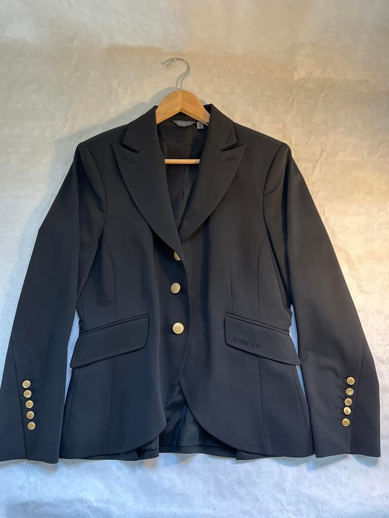 Nieuw Anky dressuur wedstrijdjasje zwart, Ophalen of Verzenden, Zo goed als nieuw, Dressuur, Bovenkleding