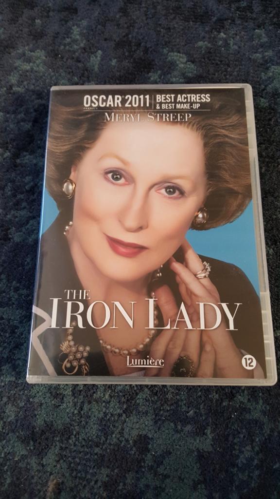 The Iron Lady met Meryl Streep, Vanaf 12 jaar, Ophalen of Verzenden, Zo goed als nieuw, Politiek of Geschiedenis
