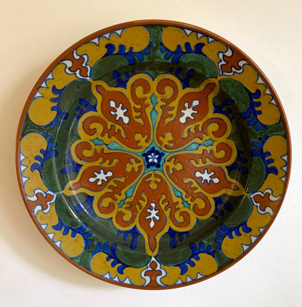 PZH - wandbord Rhodian - Houdijck - 1921, Antiek en Kunst, Antiek | Wandborden en Tegels, Ophalen of Verzenden