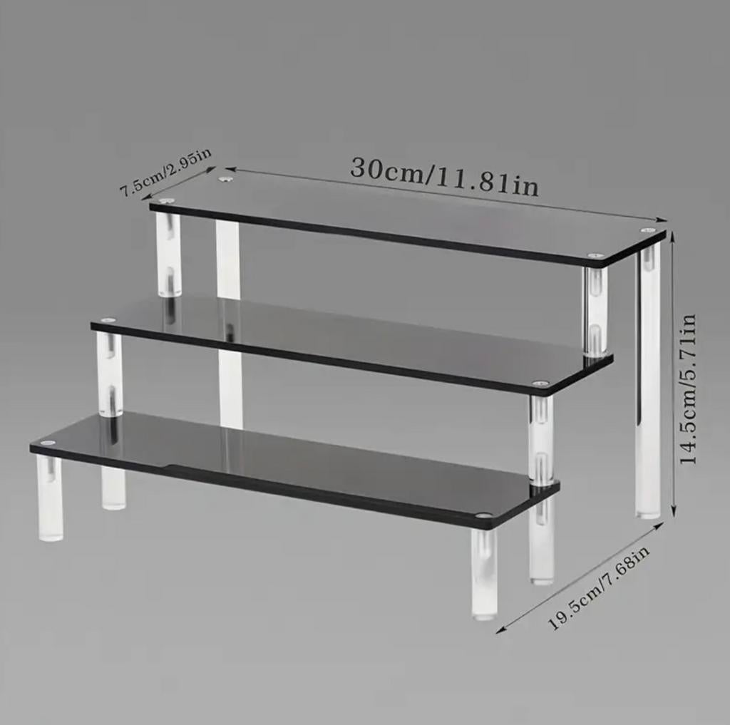 Display standaard - make up organizer - zwart, Gehele gezicht, Zwart, Nieuw, Ophalen of Verzenden