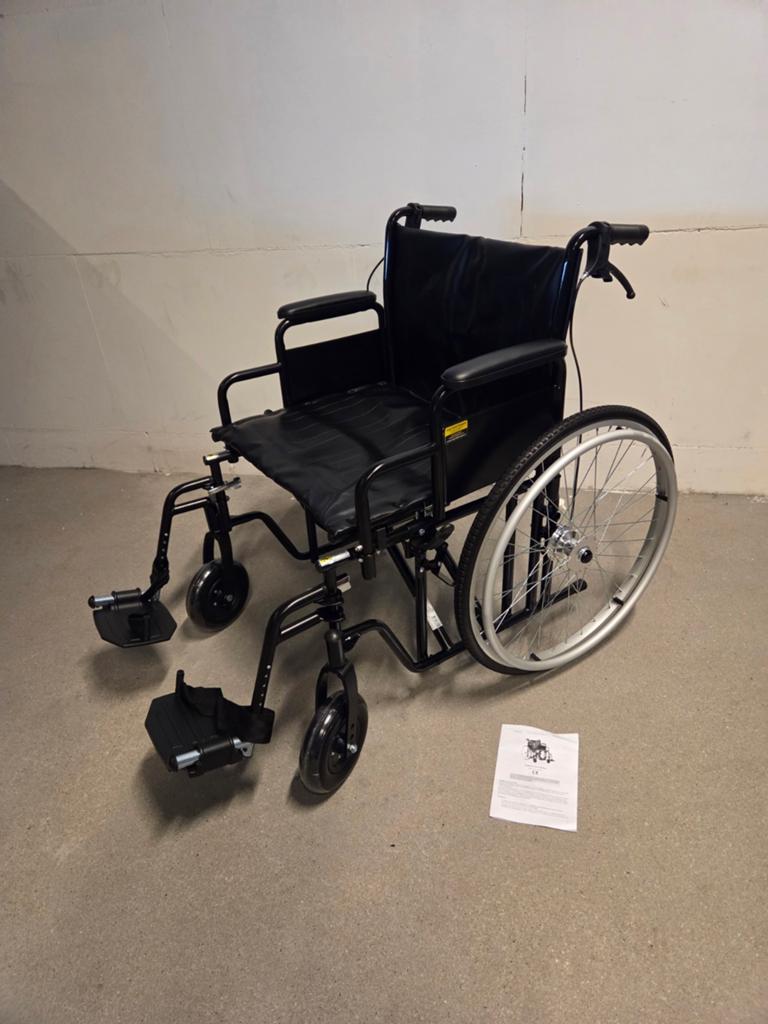 XL rolstoel zitbreedte 55 cm. Tot 200 kg.!, Diversen, Rolstoelen, Ophalen, Duwrolstoel