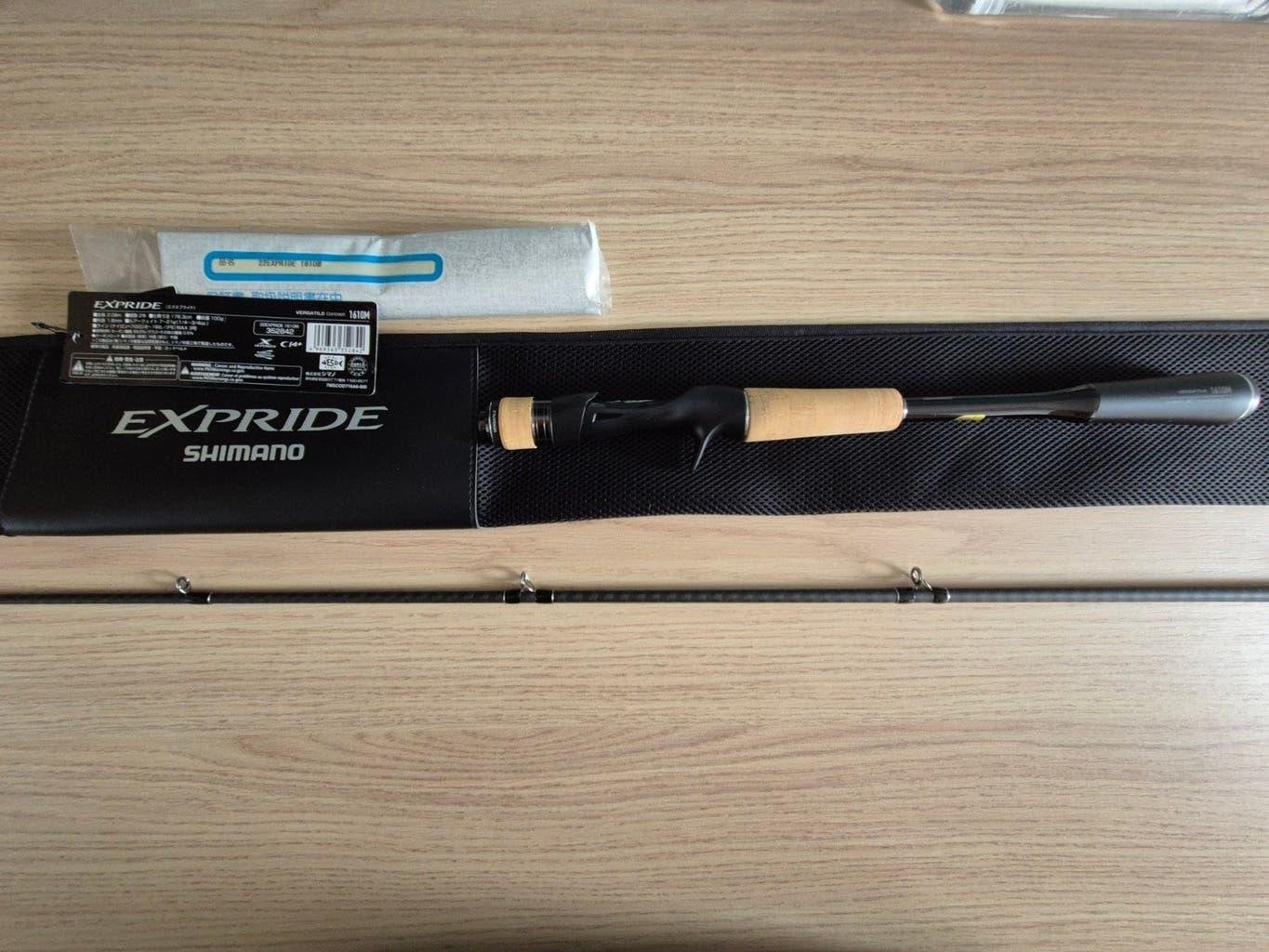 Shimano Expride 1610M Baitcaster, Ophalen, Zo goed als nieuw, Werphengel