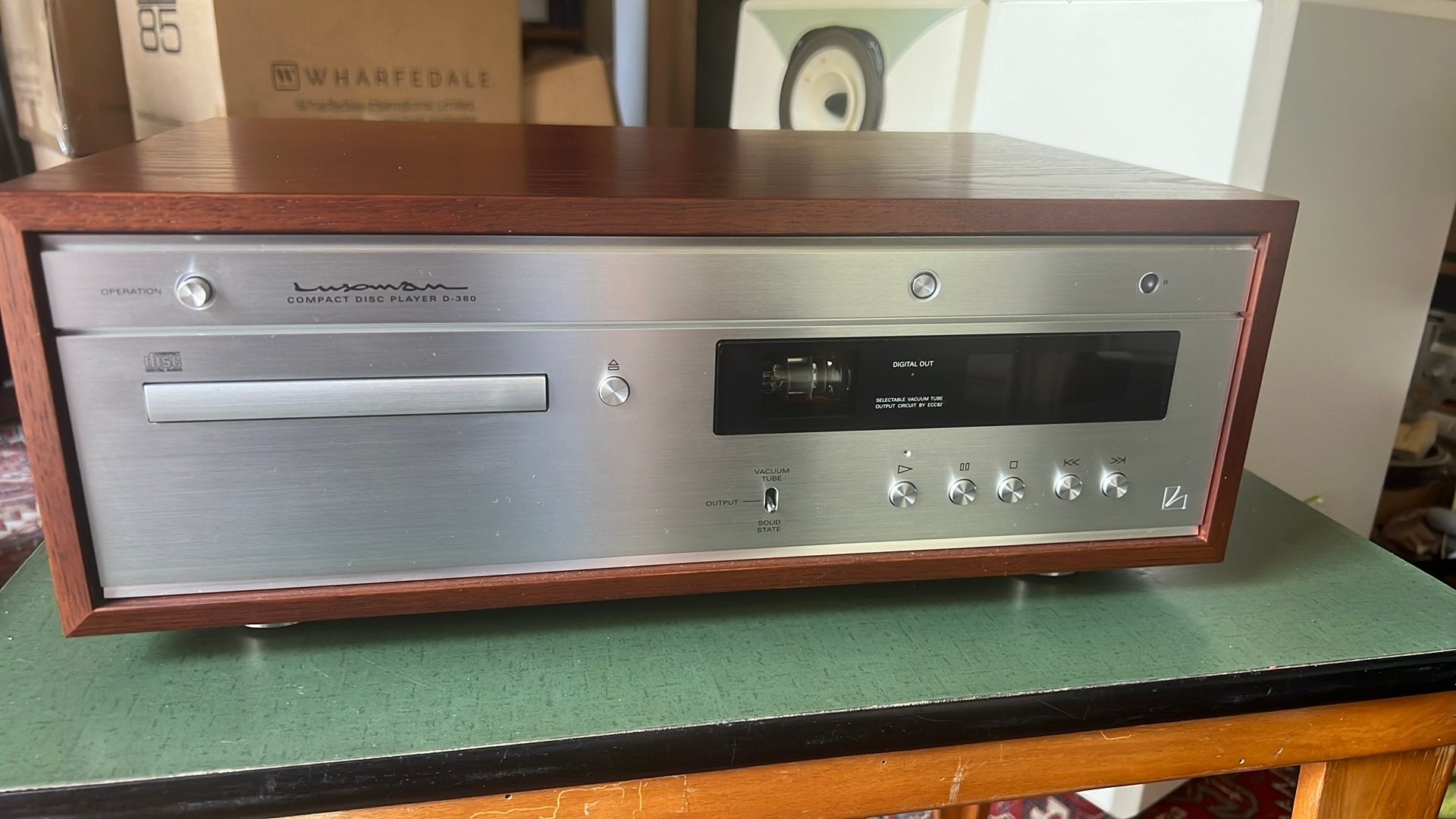 Luxman compact disc player D-380, Overige merken, Luxman Japan, Ophalen of Verzenden, Nvt