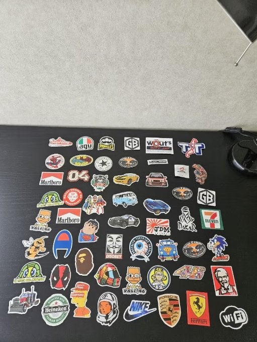 Set 50+ Stickers | Auto, Motor, Gaming & Merken, Ophalen of Verzenden, Nieuw