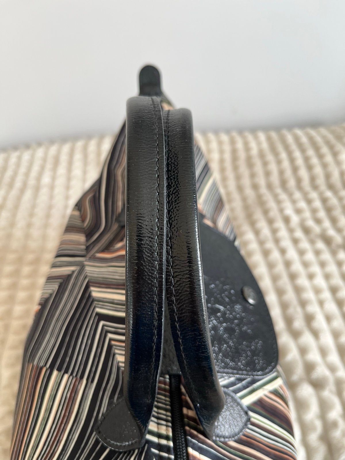 Longchamp Le Pliage Handtas met Patroon, Ophalen of Verzenden, Zo goed als nieuw, Overige kleuren, Handtas