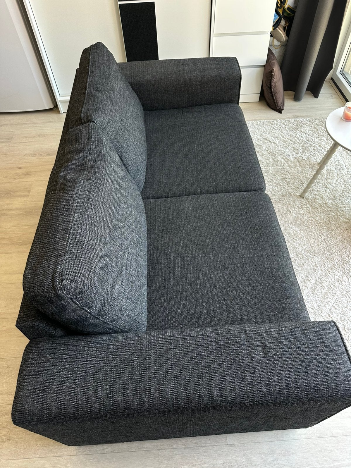Ikea tweezits bank, Huis en Inrichting, Ophalen, 90 cm, Tweepersoons, 190 cm of minder