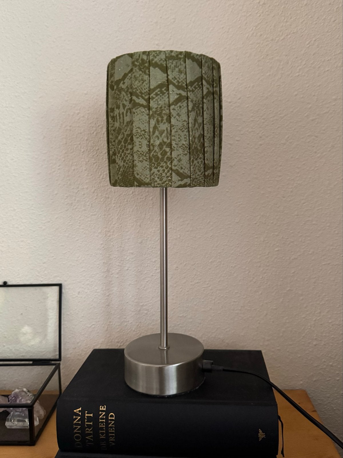 Lampenkapjes 2 stuks kleine fitting, Huis en Inrichting, Lampen | Lampenkappen, Tafellamp, Rond, Ophalen of Verzenden, Zo goed als nieuw