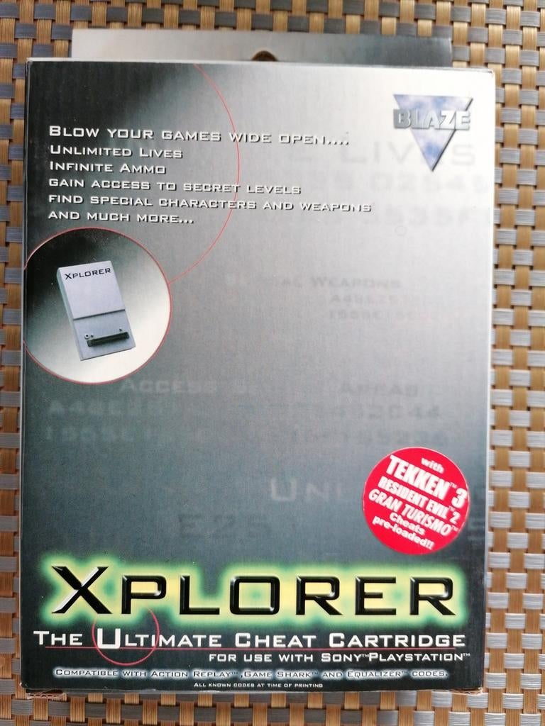 XPlorer Cheat Cartridge Playstation 1, Spelcomputers en Games, Ophalen of Verzenden